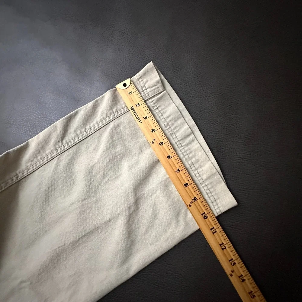 Vtg Levis Khaki Cargo Pants Mens 34x32 Beige Loose Baggy Straight Y2k Skate